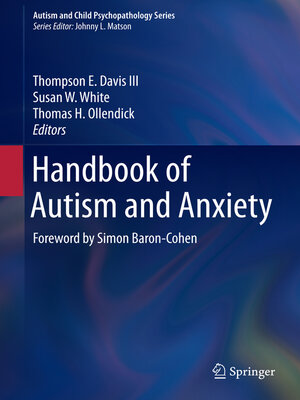 cover image of Handbook of Autism and Anxiety